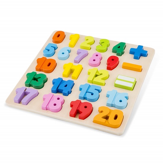 Puzzle Numere New Classic Toys