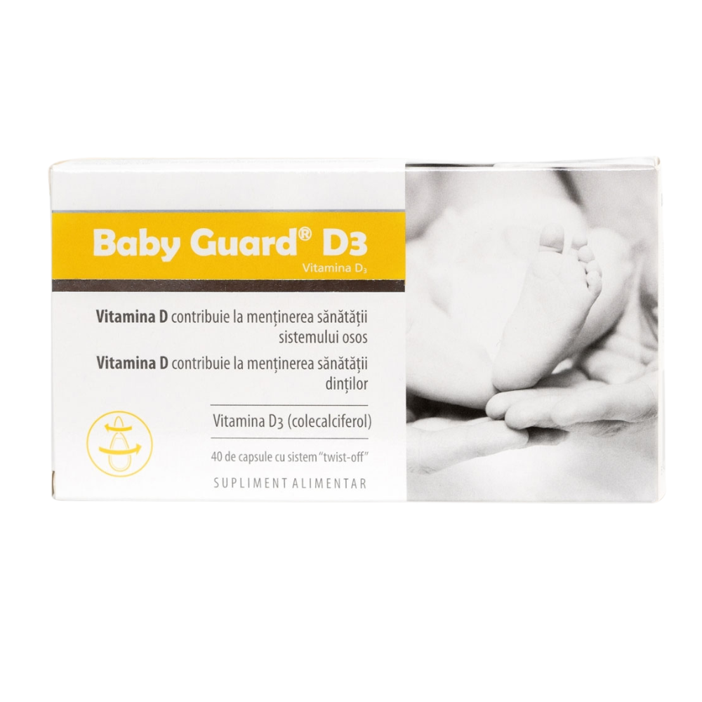 Baby Guard D3, 40 capsule, Magna Pharm