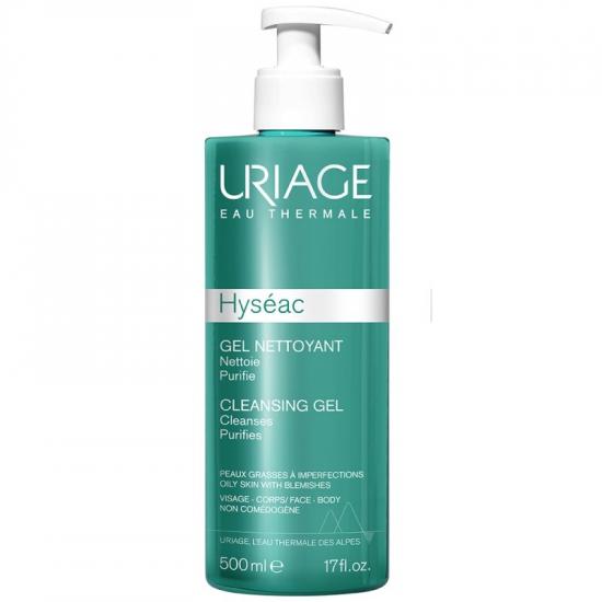 Gel de curatare pentru piele mixta Hyseac, 500 ml, Uriage