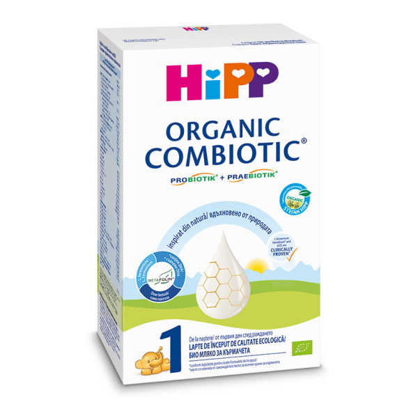 Lapte praf formula de inceput Bio Combiotic 1, +0 luni,  300gr, Hipp