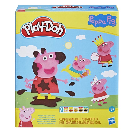 Set de creatie, plastilina si accesorii, Peppa Pig, Play-Doh
