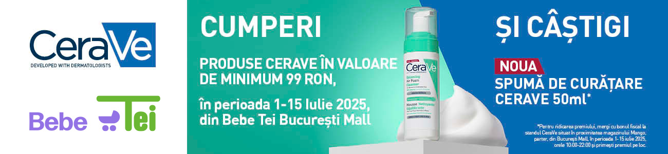 CeraVe banner promoțional