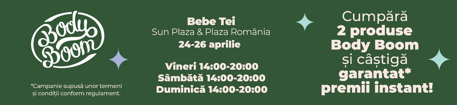Body Boom Experience Bebe Tei Bucuresti