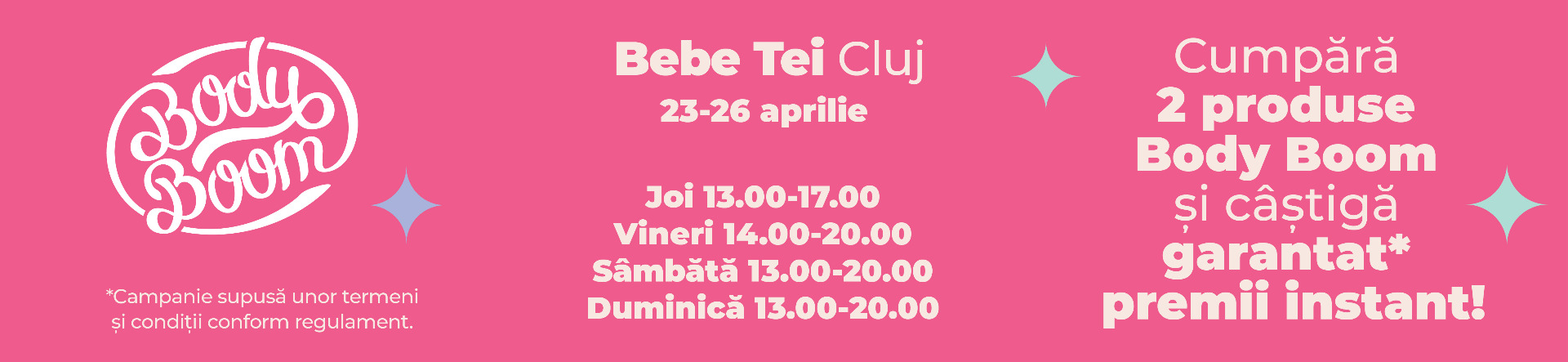 Body Boom Experience Bebe Tei Cluj