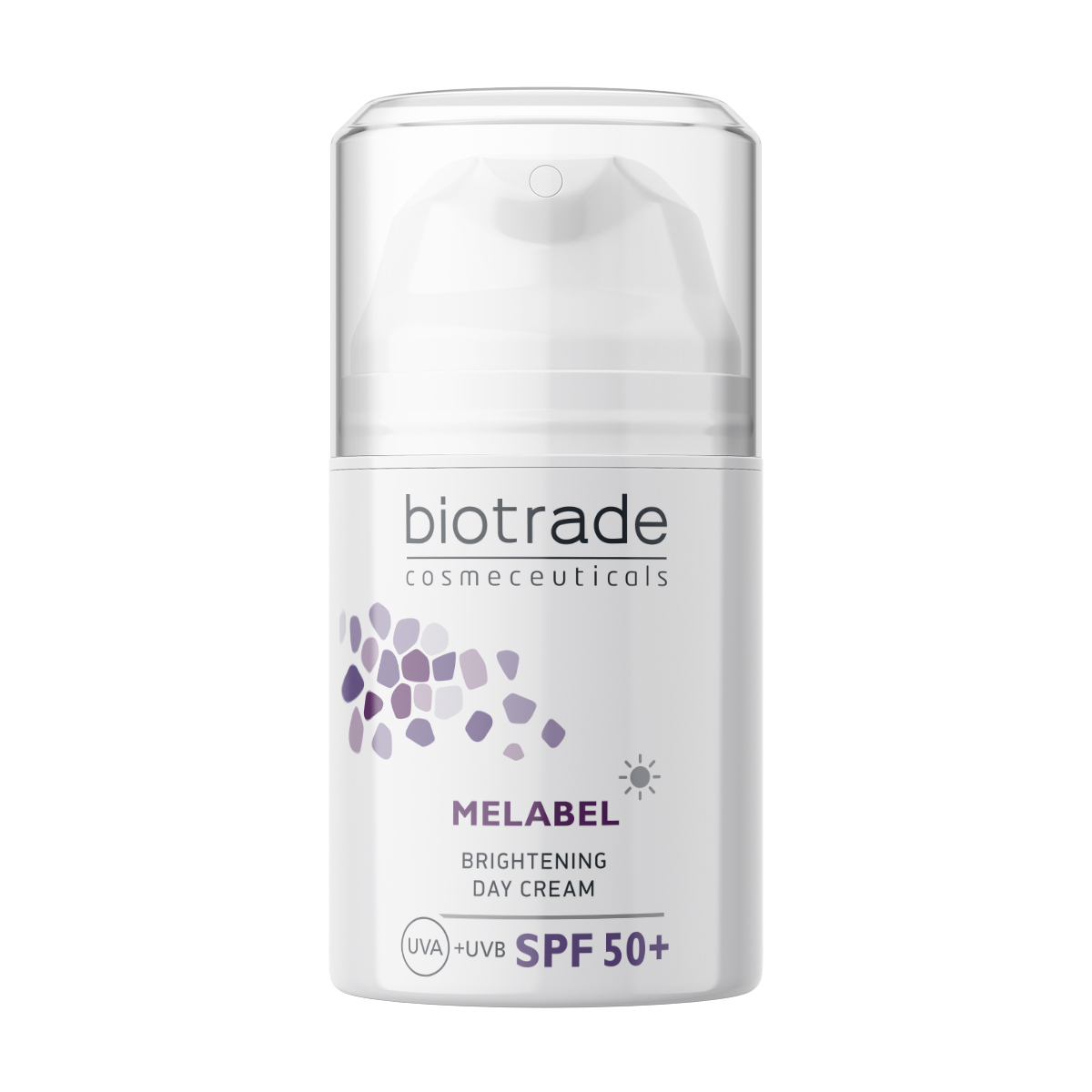 Crema depigmentanta de zi SPF 50+ Melabel, 50ml, Biotrade