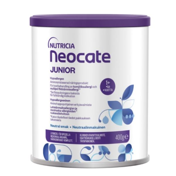 Formula hipoalergenica speciala Neocate Junior, +12 luni, 400 g, Nutricia