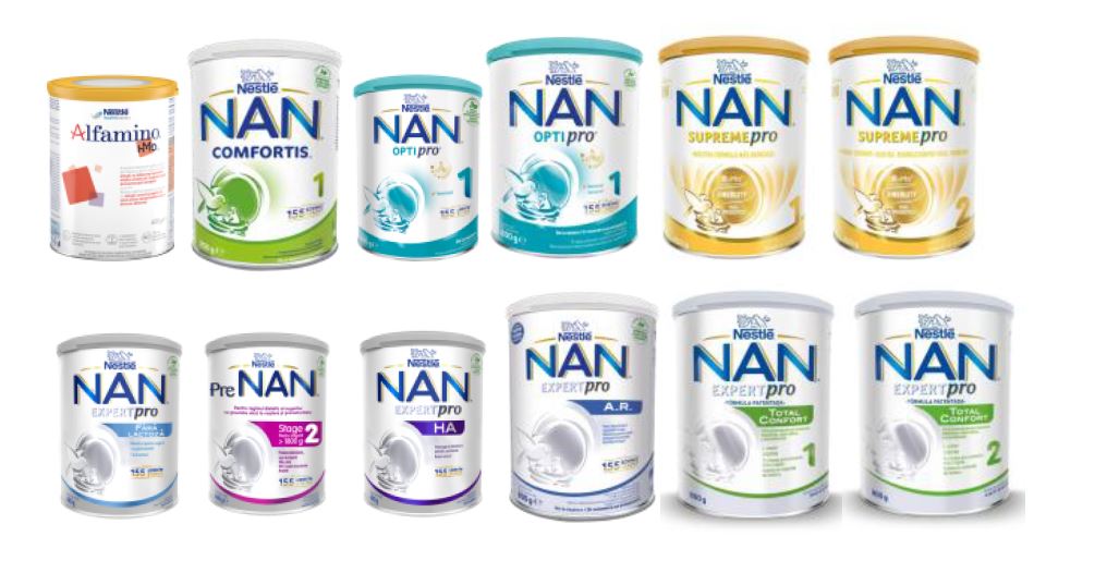 Produse Nestl&eacute; vizate de rechemare