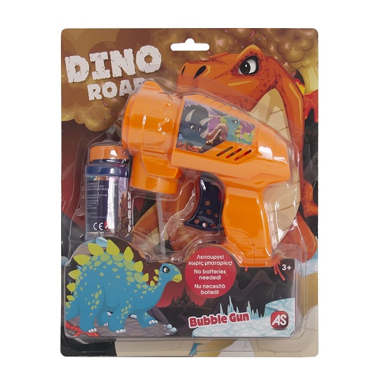 Pistol pentru baloane de sapun, Dinozauri, AS