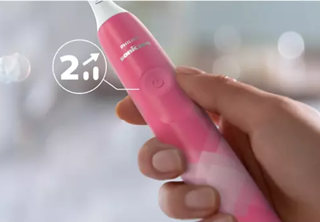 Periuta electrica seria 4100 Philips Sonicare, Roz, HX3689/41, Philips