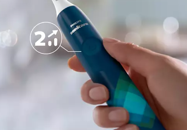 Periuta electrica seria 4100 Philips Sonicare, Albastru, HX3689/42, Philips