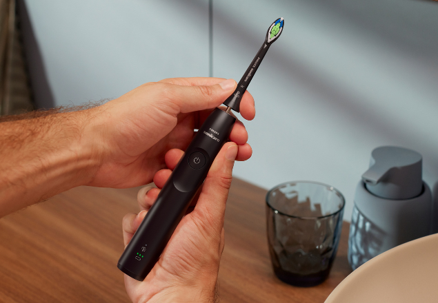 Periuta de dinti electrica seria 5300 Philips Sonicare, Negru, HX7101/01, Philips