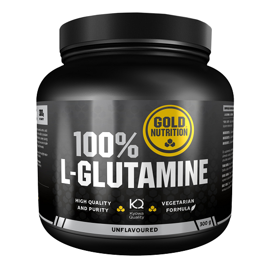 L Glutamina pudra, 300g, Gold Nutrition