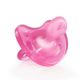 Suzeta silicon monobloc Physio Soft Light, 6-16 luni, roz Chicco 485556
