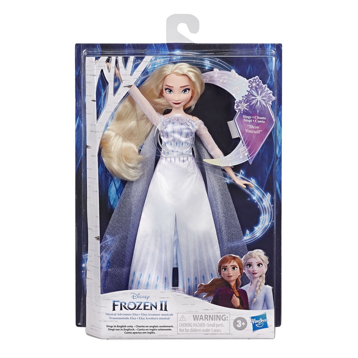 Papusa Frozen 2, Elsa Musical Adventure, Disney
