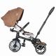 Tricicleta multifunctionala pentru copii Modi Plus, +9 luni, Maro, Coccolle 493937