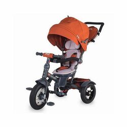 Tricicleta multifunctionala pentru copii Giro Plus, +9 luni, Caramiziu, Coccolle