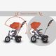 Tricicleta multifunctionala pentru copii Giro Plus, +9 luni, Caramiziu, Coccolle 494119