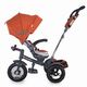 Tricicleta multifunctionala pentru copii Giro Plus, +9 luni, Caramiziu, Coccolle 494109