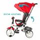 Tricicleta pliabila multifuctionala pentru copii Urbio, Rosu, Coccolle 493911