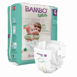 Missionary Indica I will be strong Scutece Pants eco nr 4, 7-14 kg, 20 bucati, Bambo Nature : Bebe Tei
