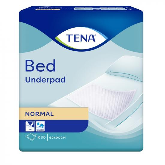 Protectie pentru pat Underpad Normal, 60x90 cm, 30 bucati, Tena