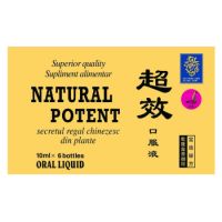 Natural Potent, 6 fiole x 10 ml, Naturalia Diet