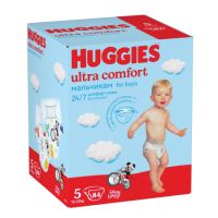 Scutece Boy Ultra Comfort Nr. 5, 12 -22 Kg, 84 bucati, Huggies        