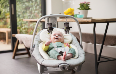 Leagan si balansoar rotativ 2in1 Serina, 0 luni+, Hazelnut, Joie