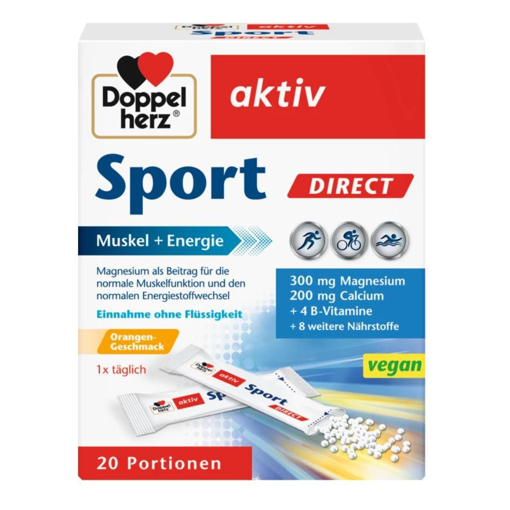 Sport Direct, 20 plicuri, Doppelherz