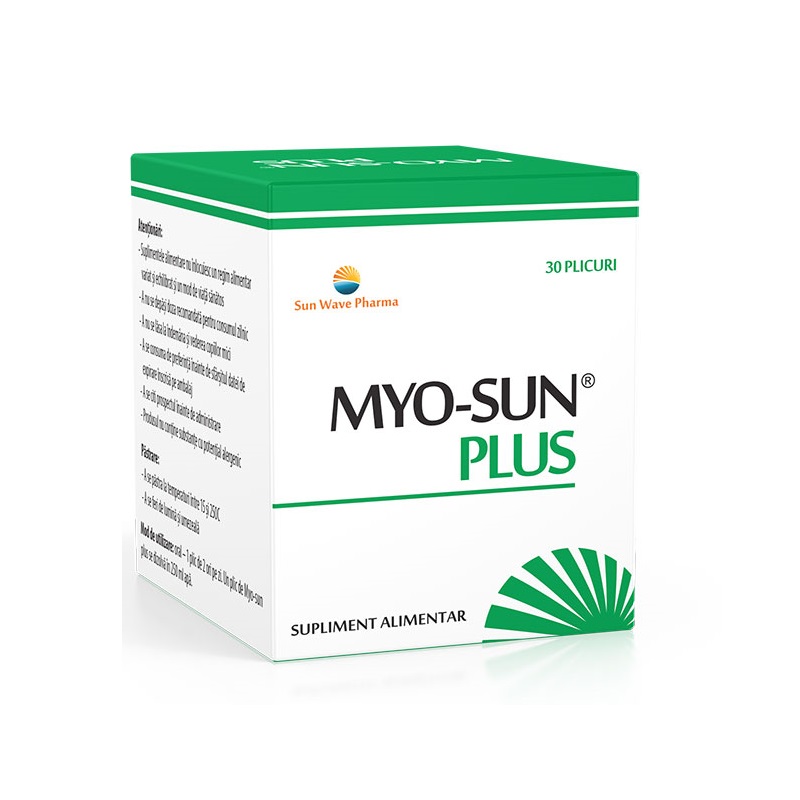 Myo-Sun Plus, 30 plicuri, Sun Wave Pharma  