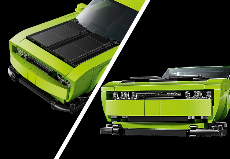 LEGO Dodge Detalii autentice