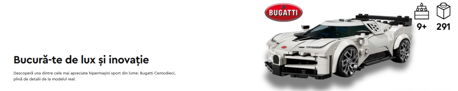 LEGO Bugatti Centodieci Banner 2