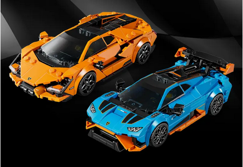 Set cu 2 mașini Lamborghini LEGO