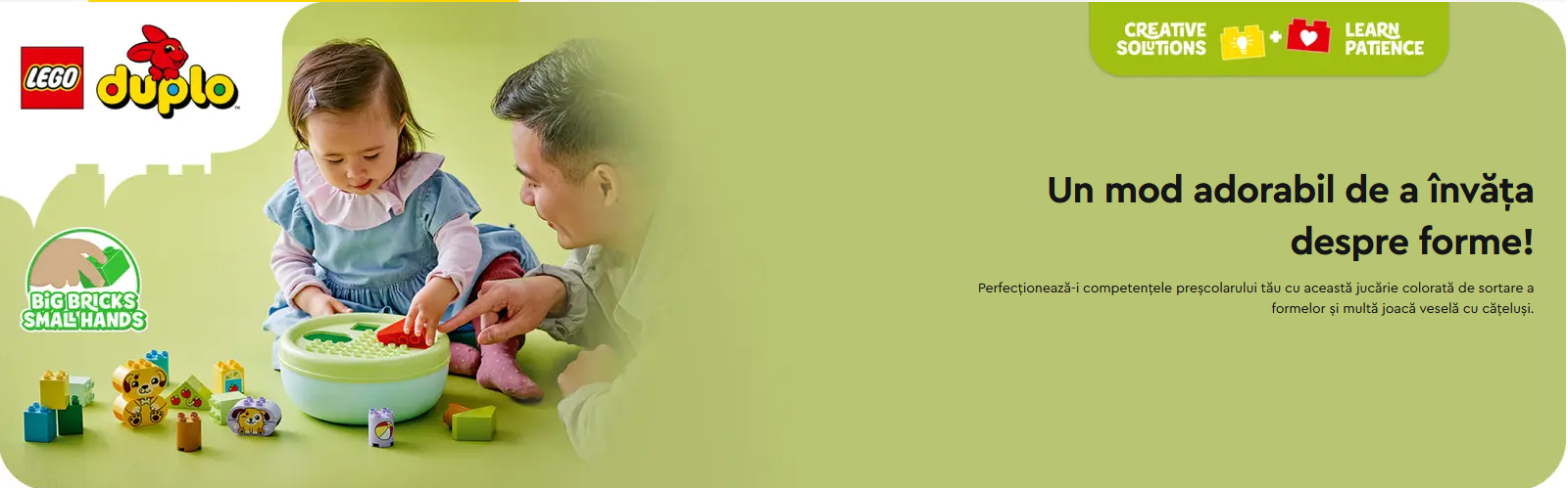 LEGO DUPLO Sortator de forme Banner