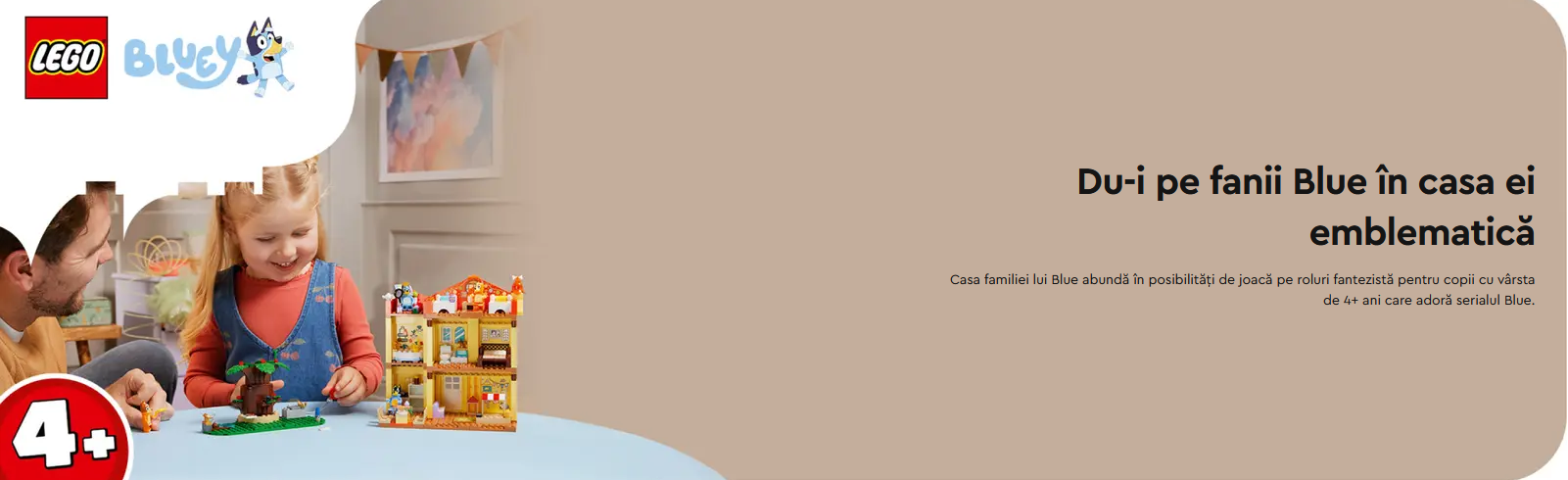 LEGO Casa familiei lui Blue Banner