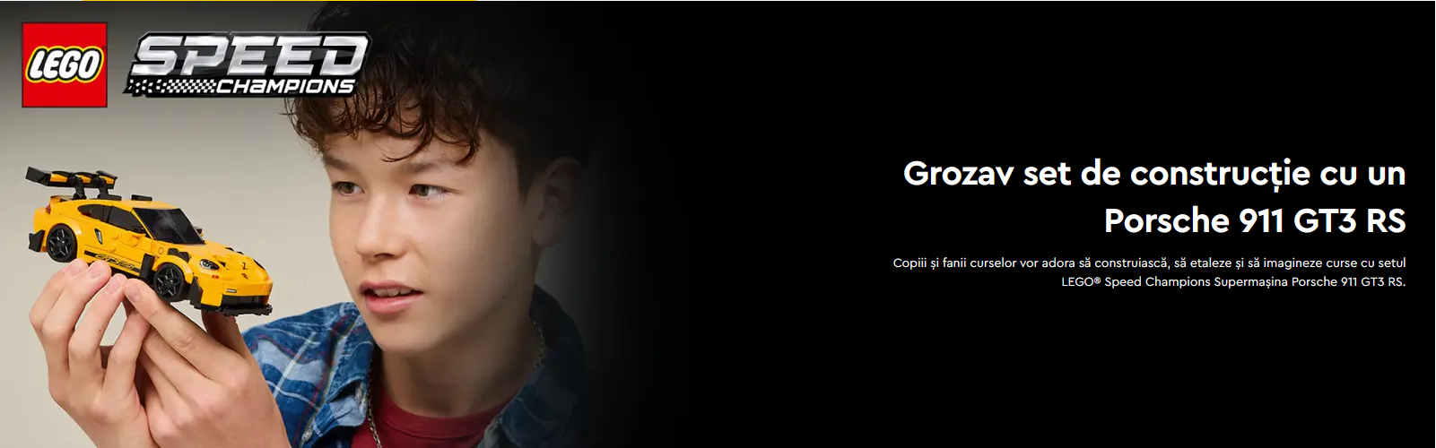 LEGO Porsche 911 GT3 RS Banner