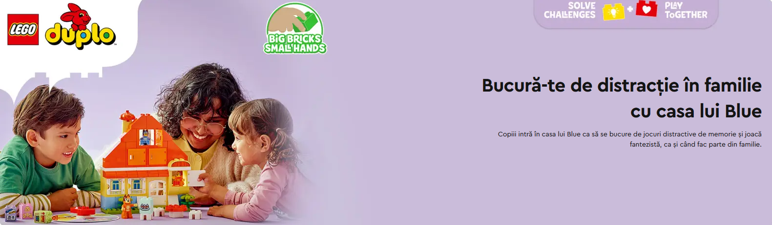 LEGO Bluey Casa de familie Banner