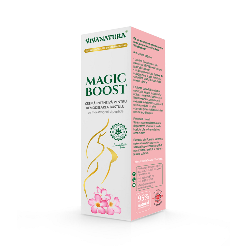 Crema pentru sani Magic Boost, 145 ml, Vivanatura