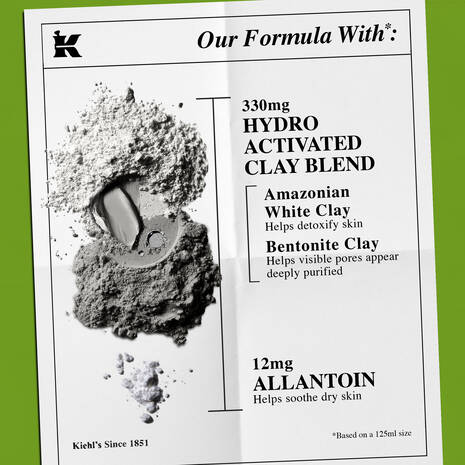 Masca Kiehl's Rare Earth Deep Pore Cleansing Mask