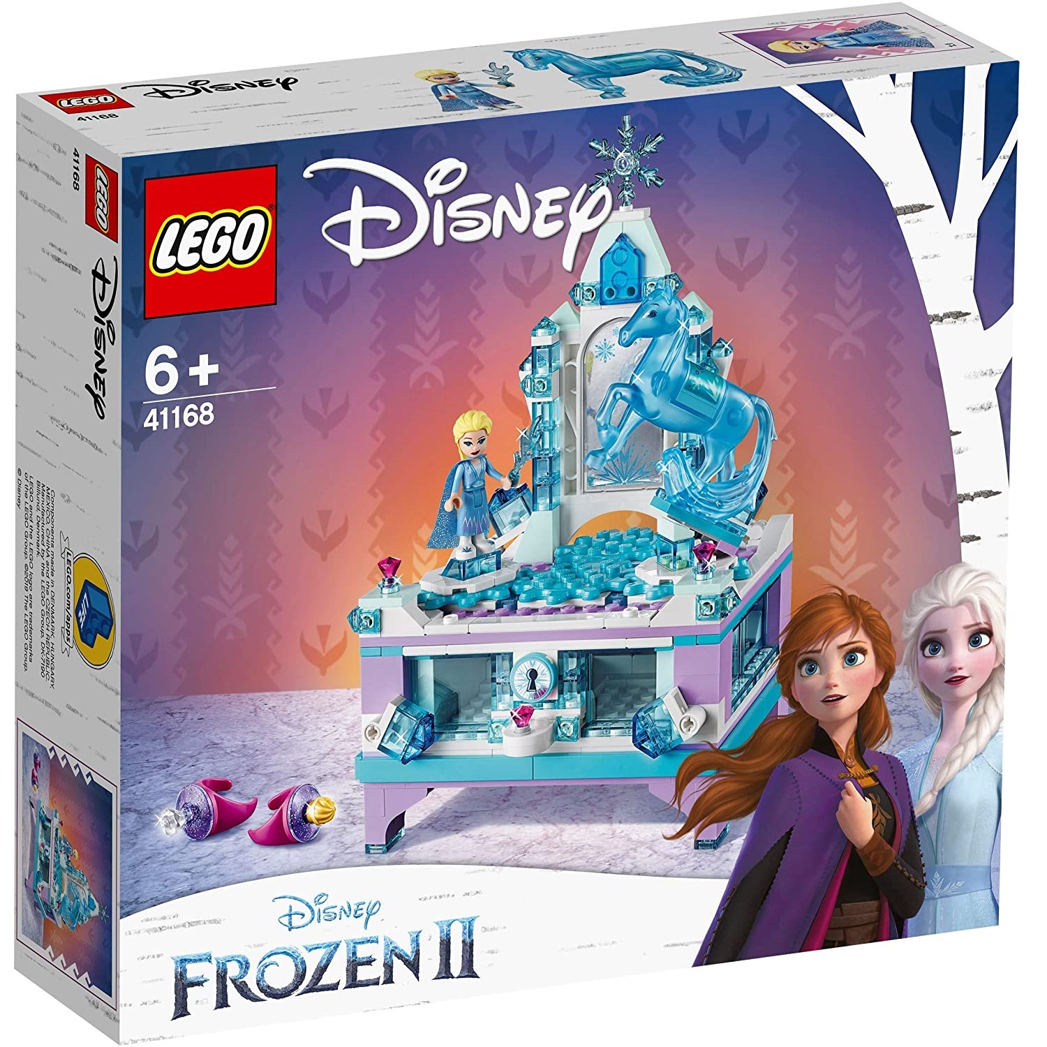 Cutia cu bijuterii a Elsei Lego Disney, +4 ani, 41168, Lego