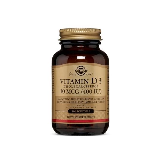 Vitamina D3, 100 capsule, Solgar