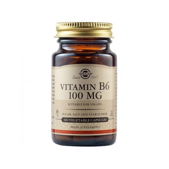 Vitamina B6, 100 capsule, Solgar