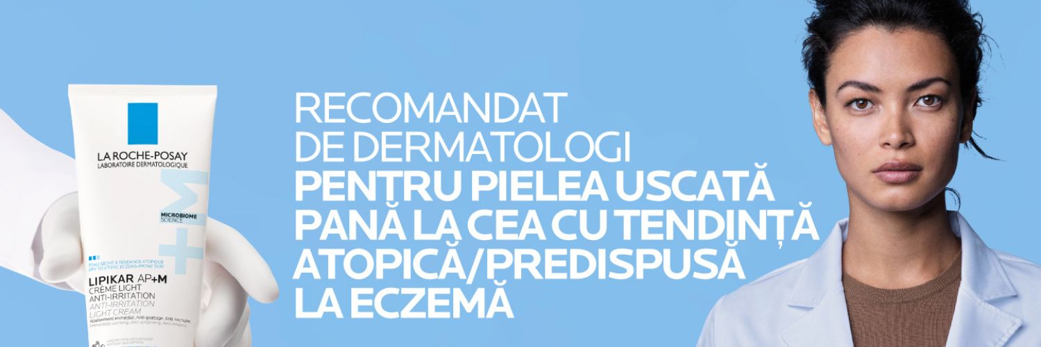 Crema cu tripla actiune Lipikar Light AP+M, 200 ml, La Roche Posay