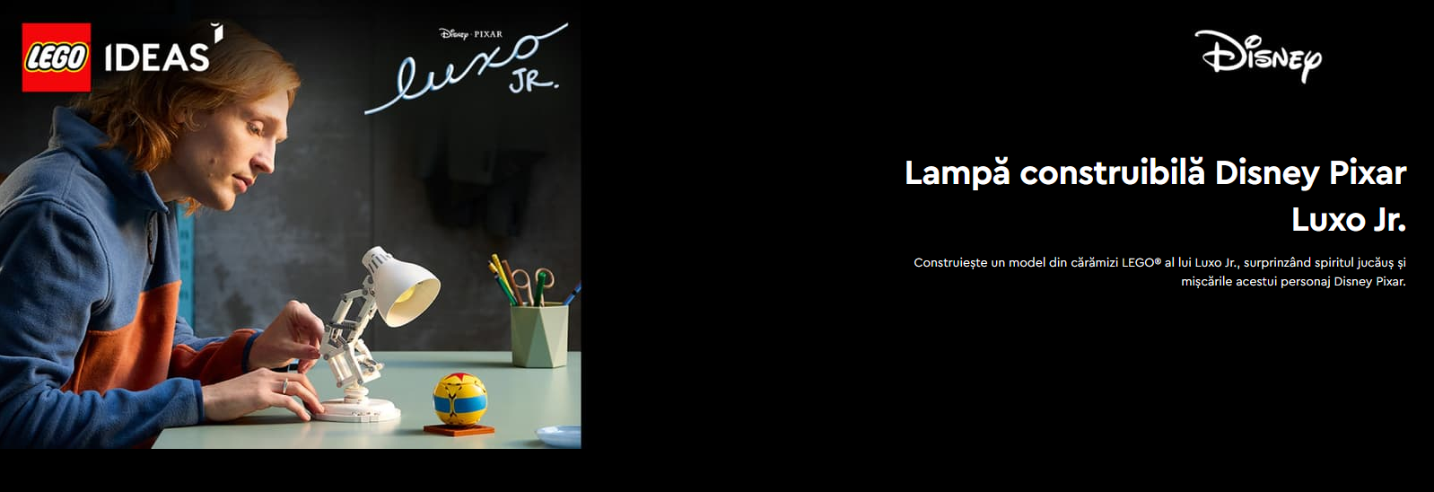 LEGO Ideas Disney Pixar Luxo Jr