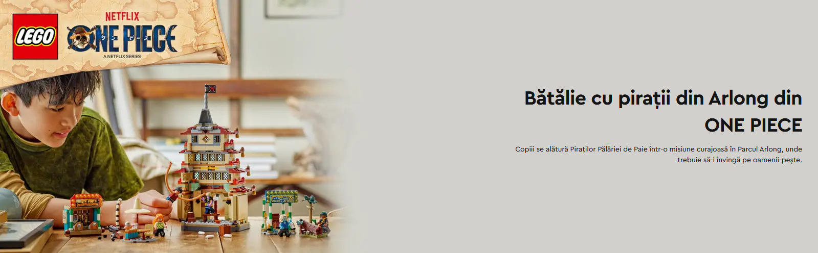 LEGO ONE PIECE Batalia din Parcul Arlong