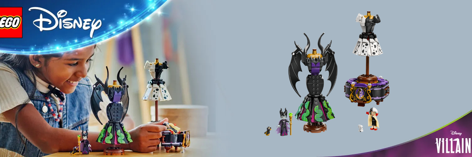 LEGO Disney Rochiile lui Maleficent si Cruella De Vil
