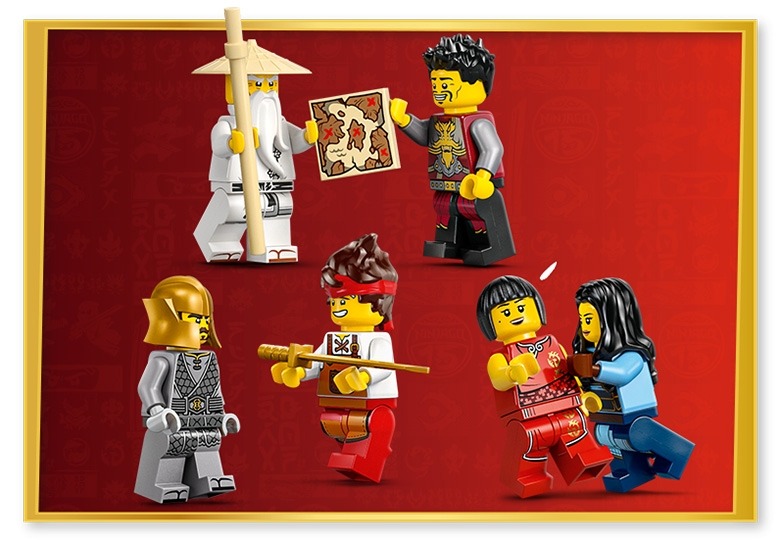 6 minifigurine NINJAGO