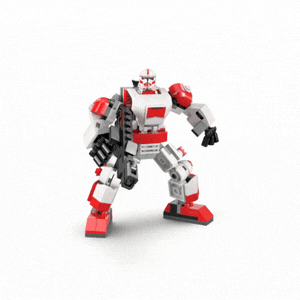 Robot soldat clona de soc actiune