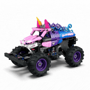 Monster Jam Sparkle Smash actiune