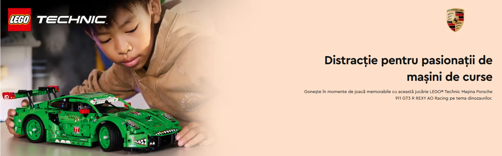 LEGO Technic Porsche 911 GT3 R REXY AO Racing